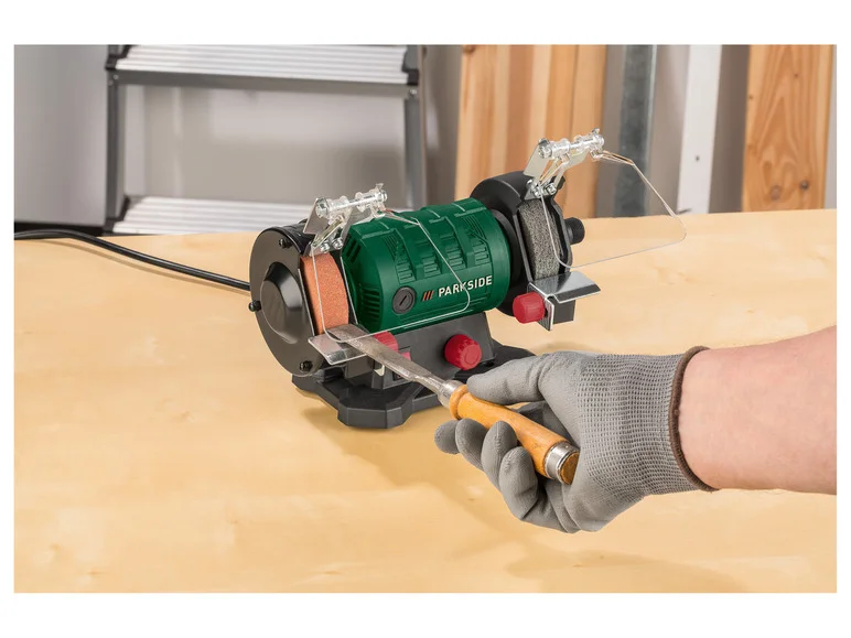 PARKSIDE® Touret à meuler double avec arbre flexible PDFW 120 B3. 120 W