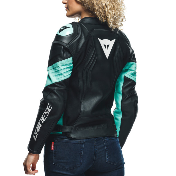 RACING 4 LADY LEATHER JACKET PERF.
