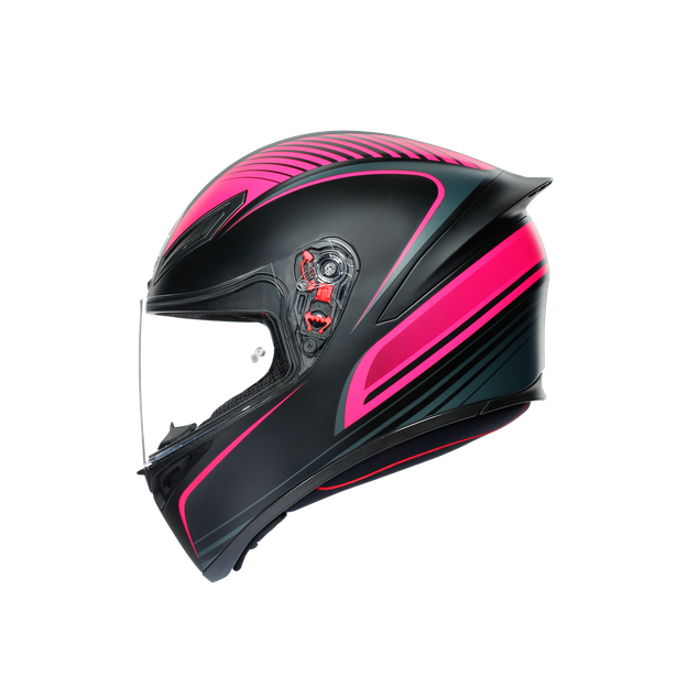K1 MULTI ECE DOT - WARMUP BLACK/PINK