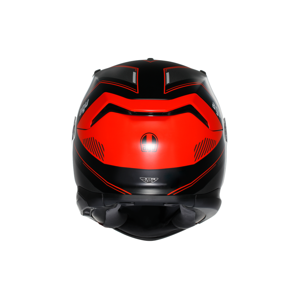 K7 AGV E2206 MPLK - KYBER MATT BLACK/RED
