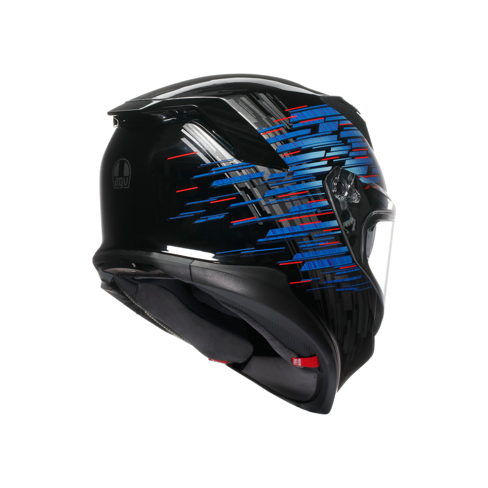 K7 AGV E2206 MPLK - GENISYS MATT BLACK/BLUE/GREY