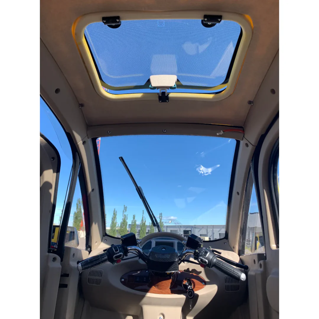 GIO Golf Fully Enclosed Mobility Scooter - 30 Mile Distance - 18.5 MPH