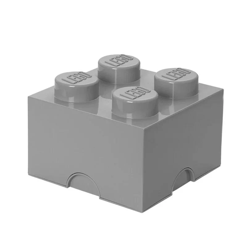 Room Copenhagen LEGO Storage Brick 4 grey - RC40031740