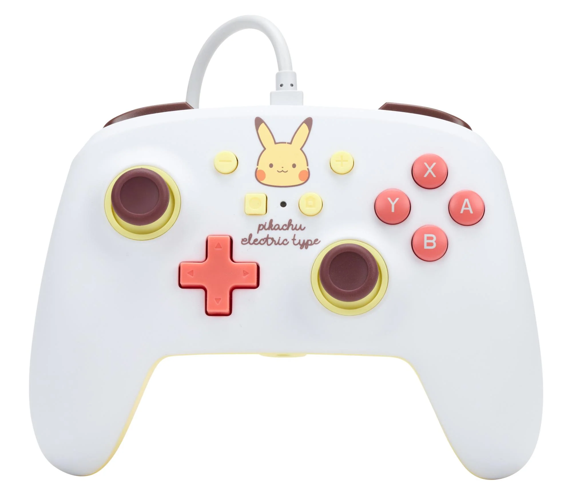 PowerA Enhanced Kablet Controller Til Nintendo Switch - Pikachu Electric Type