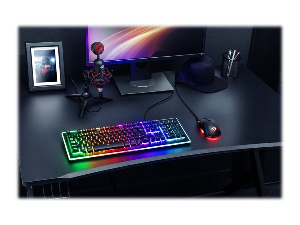 Trust Gaming GXT 244 Buzz Mikrofonkabel Schwarz Rot