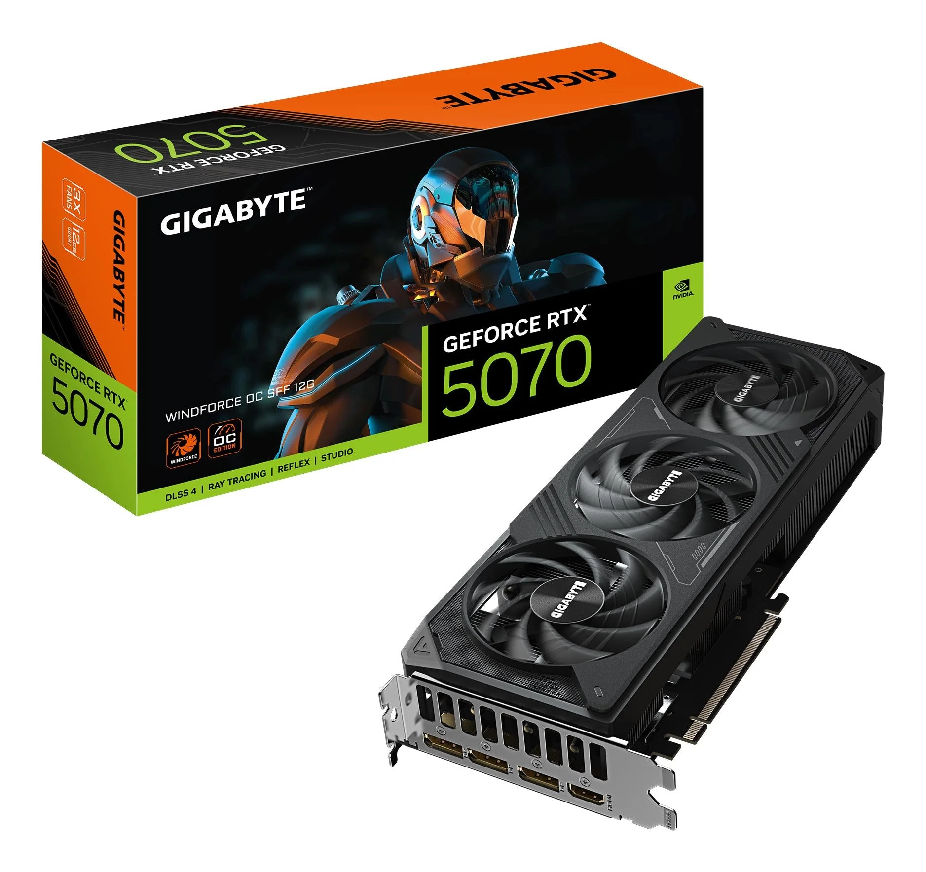 Gigabyte GeForce RTX 5070 WINDFORCE OC 12GB