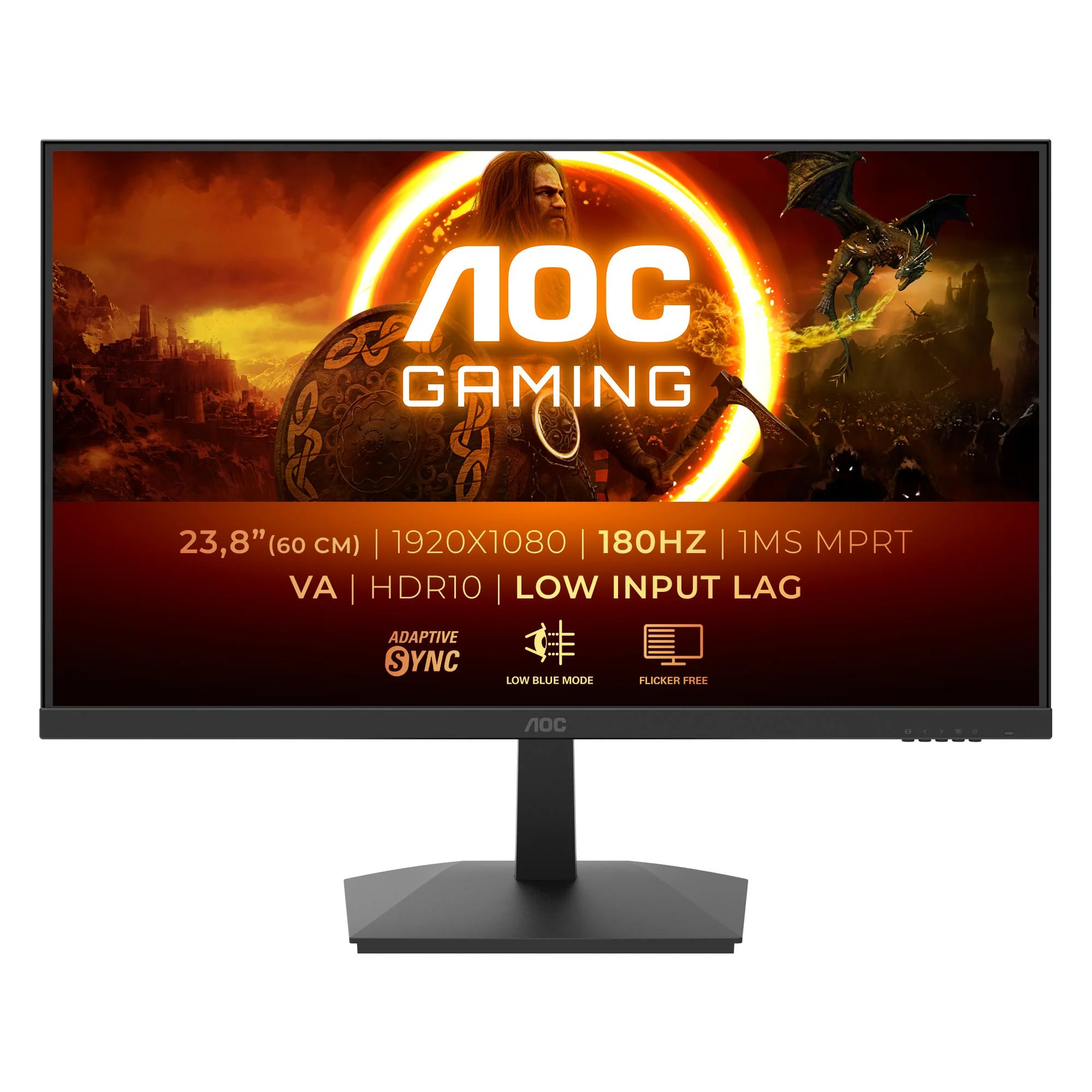 AOC Gaming 24G15N2 24 FHD Skærm - 180Hz