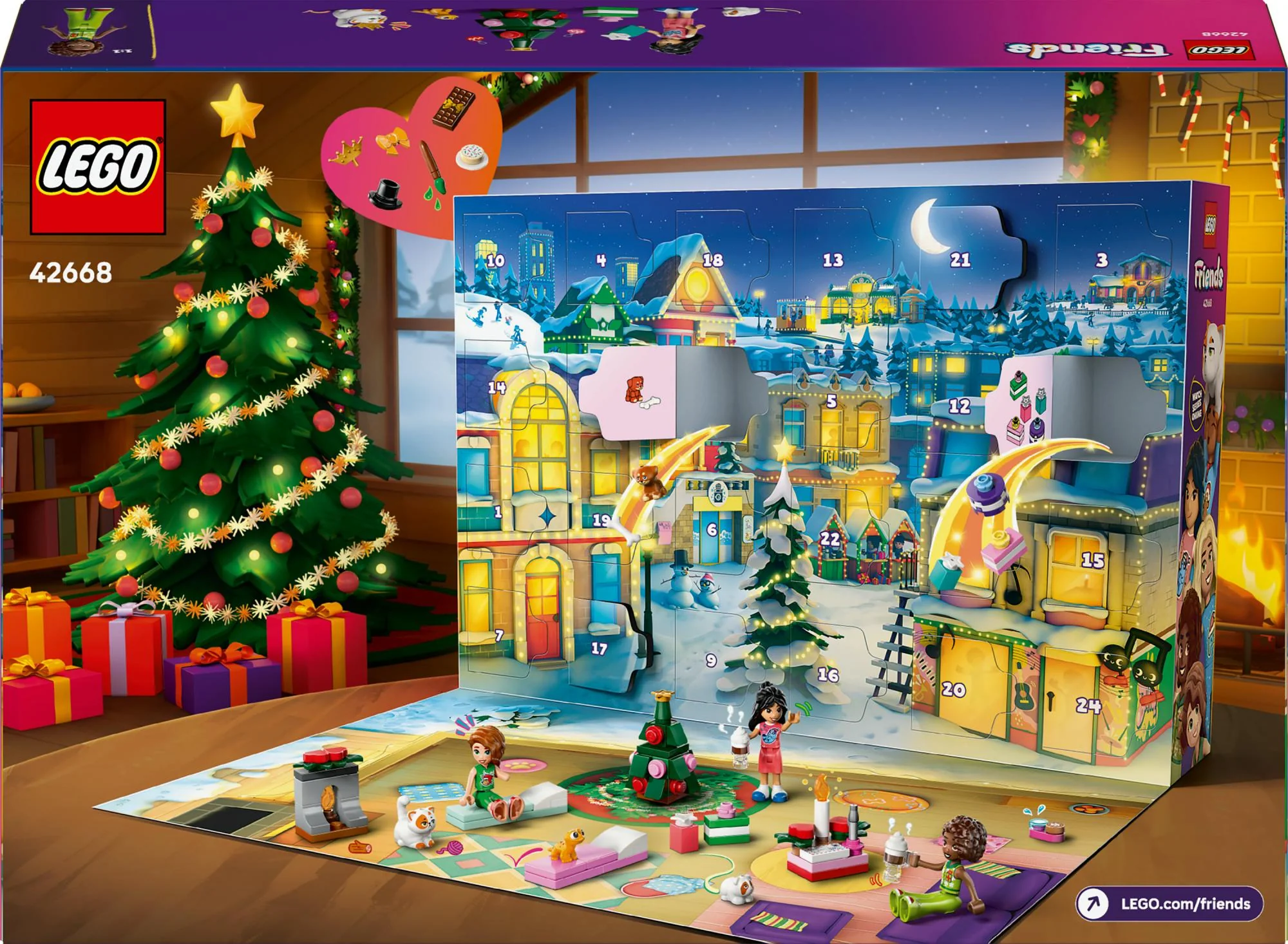 LEGO Friends Adventskalender – 24 Sjove Overraskelser