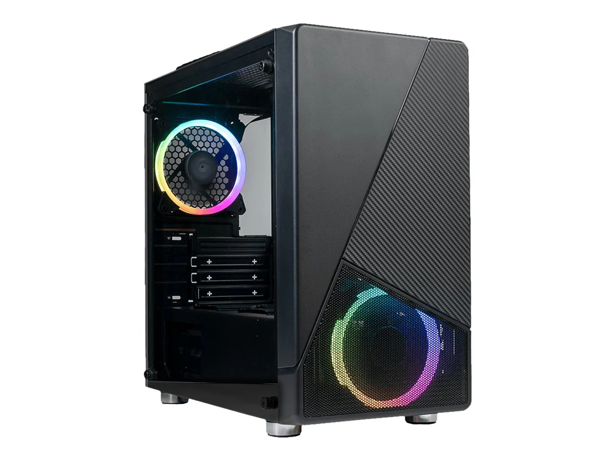 AZZA Noir Tower Micro-ATX Schwarz