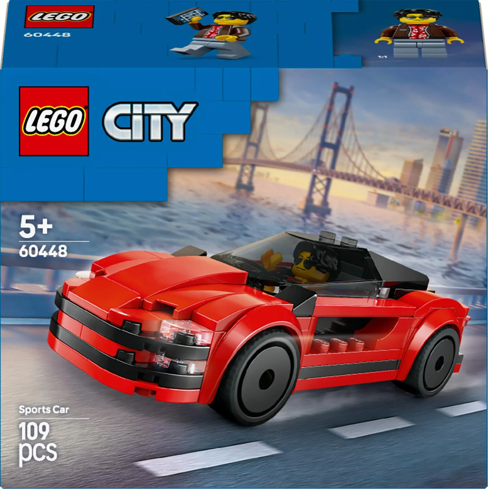LEGO City – Rød Sportsvogn
