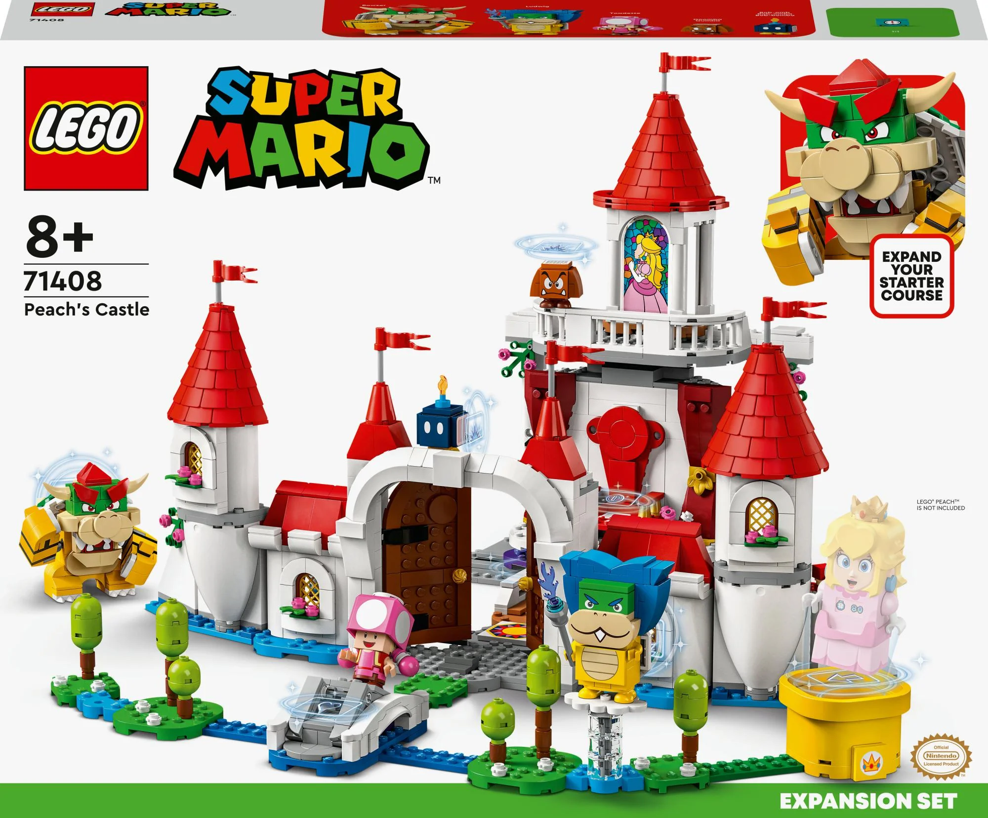 LEGO Super Mario - Peach's Castle Expansion Set (71408)