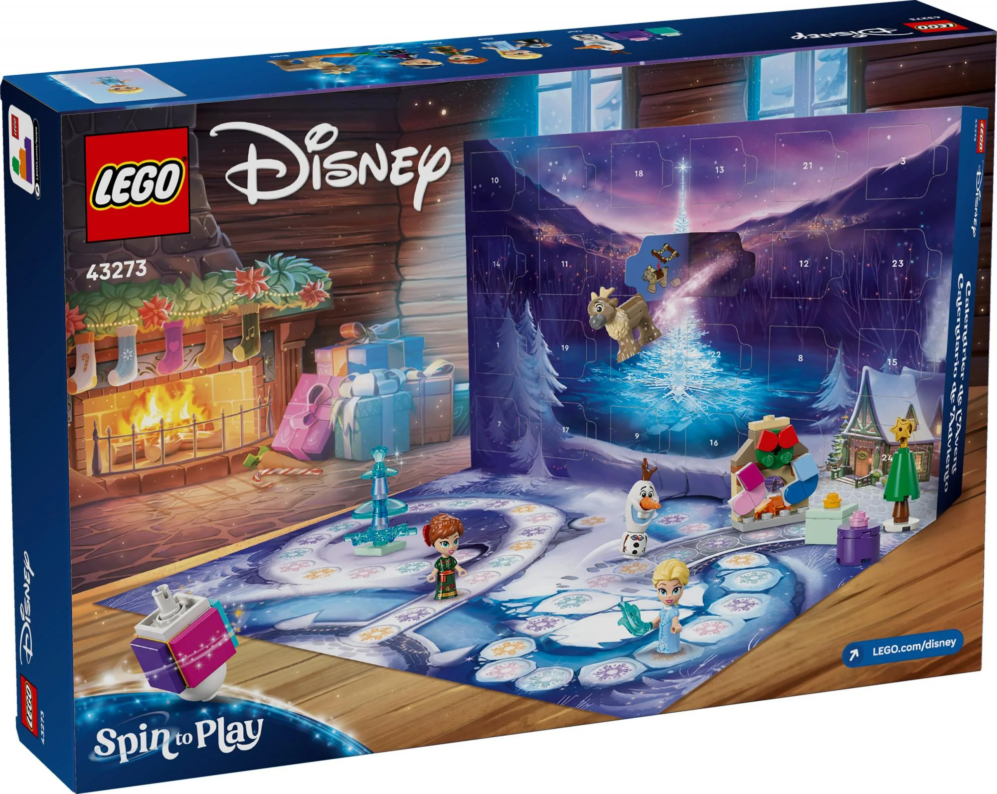 LEGO Disney Princess Adventskalender – 24 Magiske Overraskelser