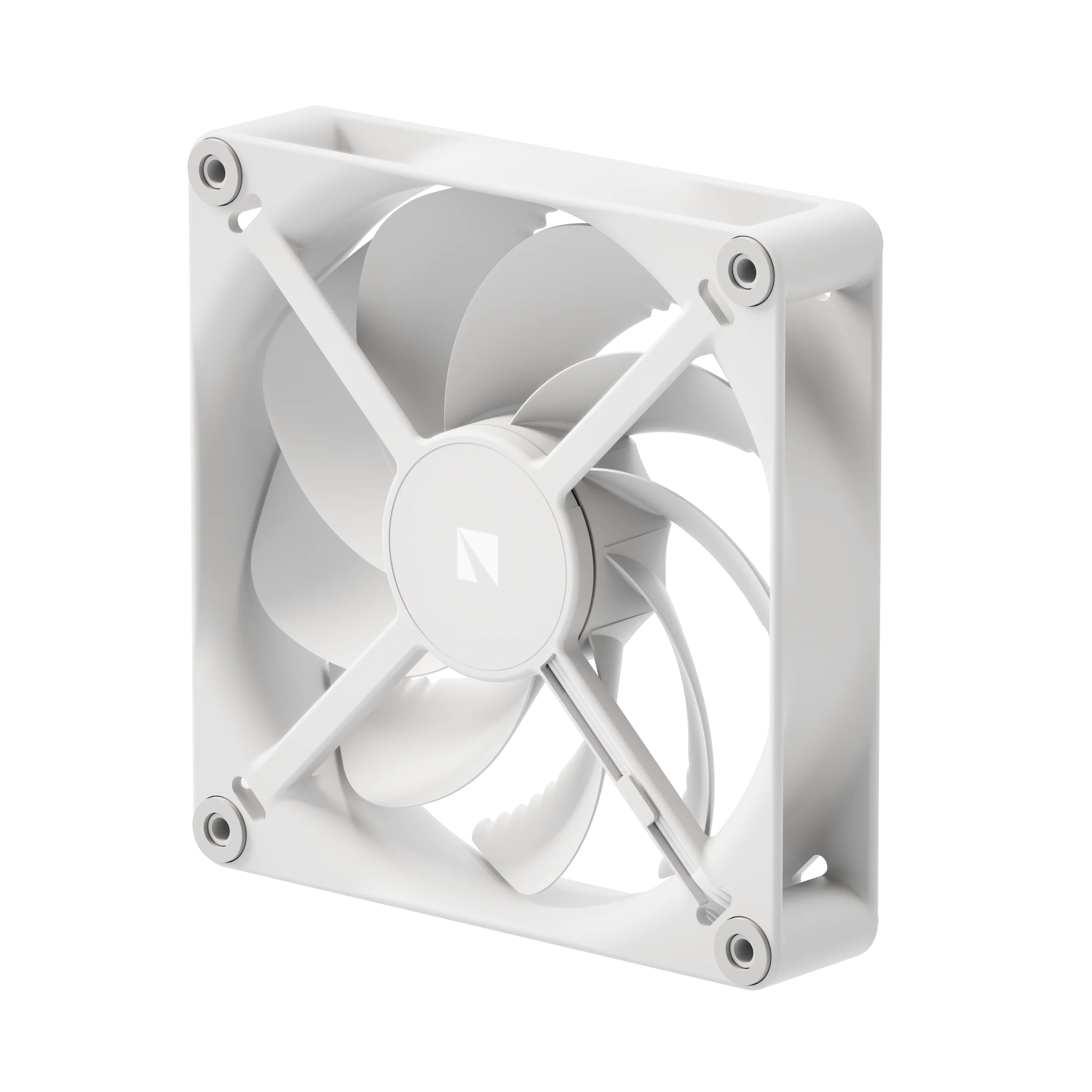 HAVN H14 – Hvid 140 mm blæser med høj ydelse og lavt støjniveau