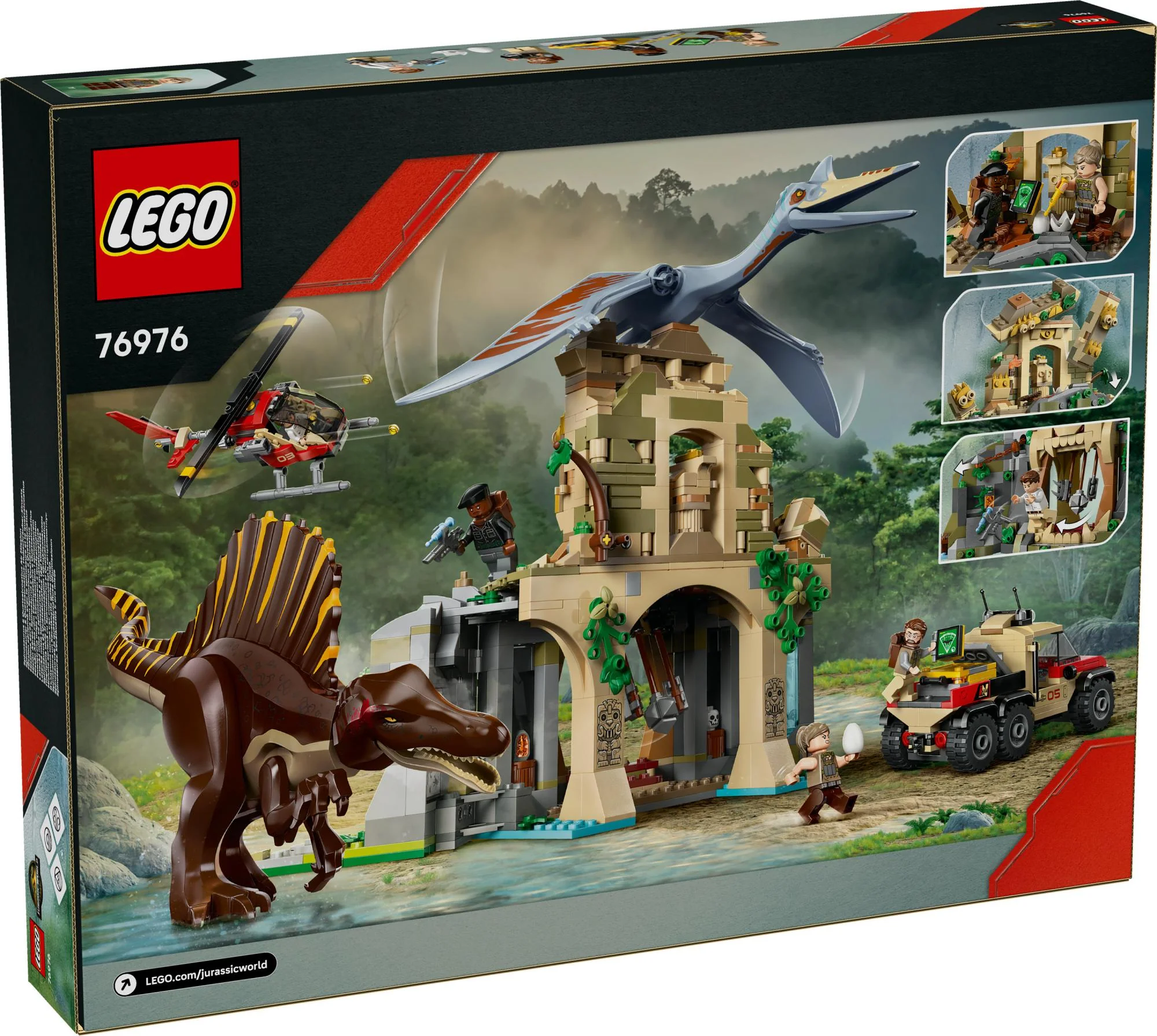 Lego - Air Mission - Spinosaurus and Quetzalcoatlus  (6533327)