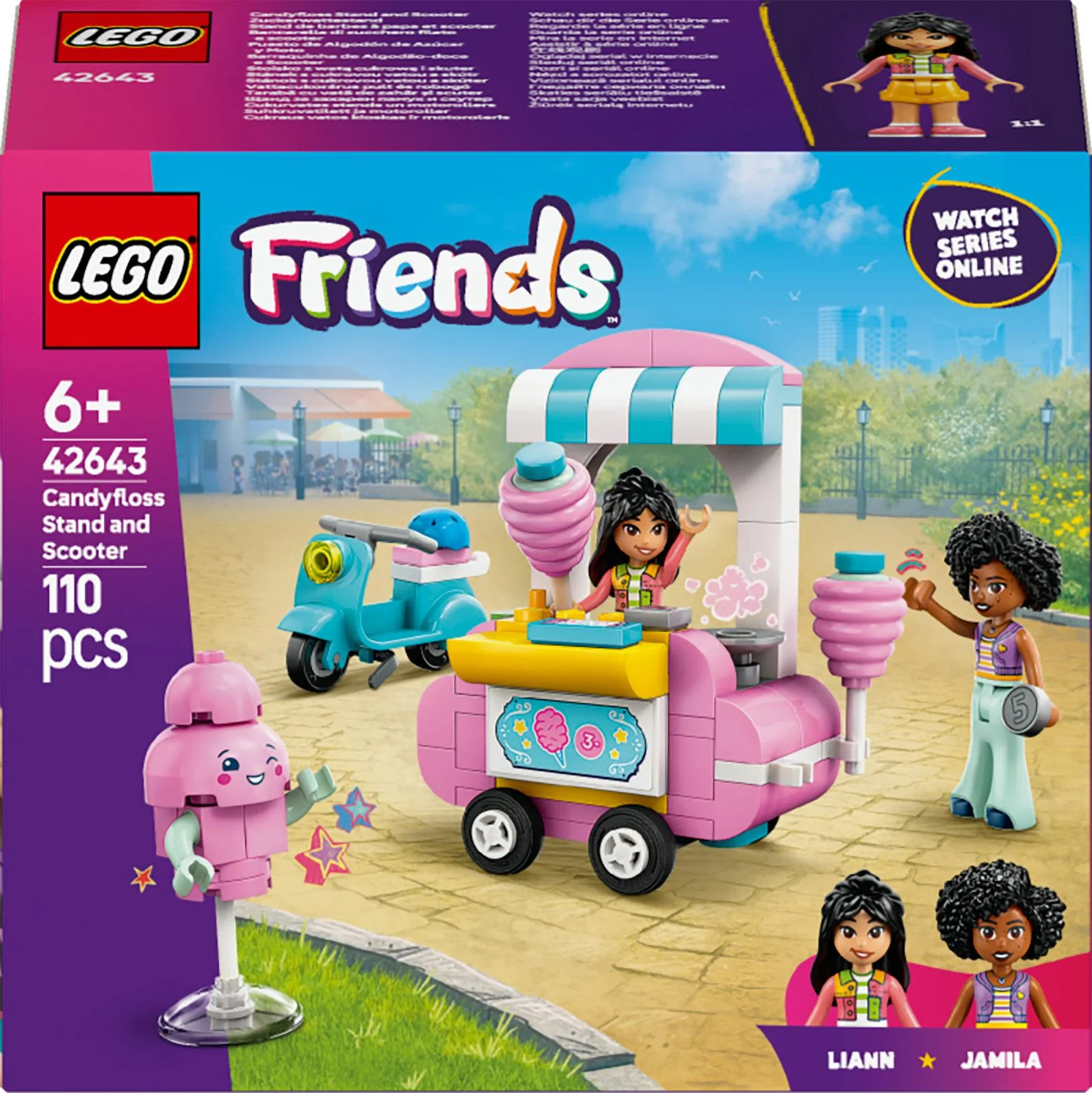 LEGO 42643 Friends Cotton Candy Stand