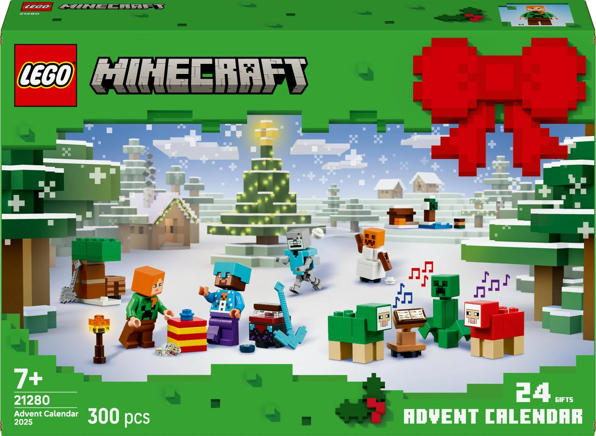 LEGO 21280 Minecraft Advent Calendar 2025