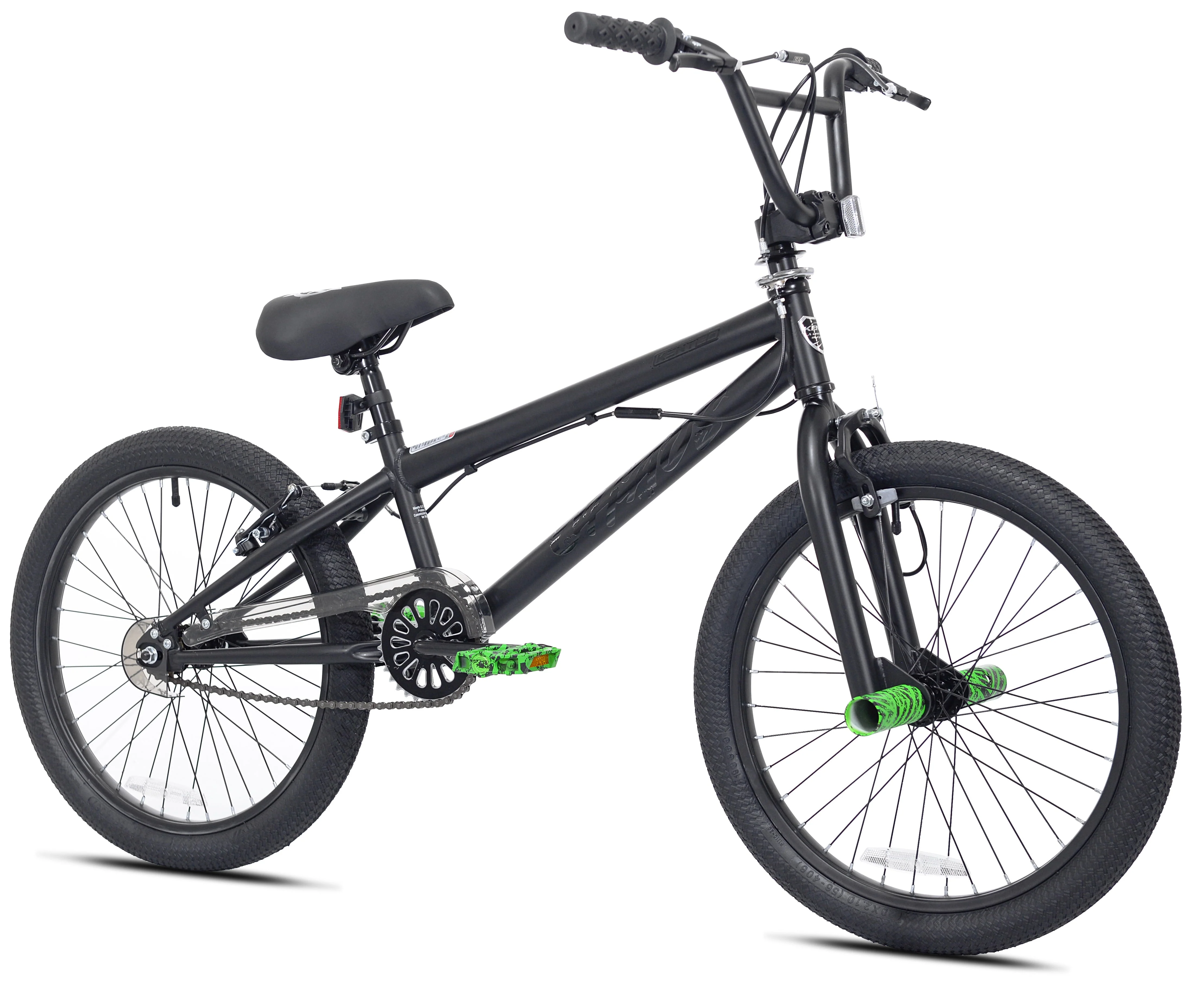 20 in. Chaos Boy's BMX Child Bicycle, Hydro Dip Matte Black