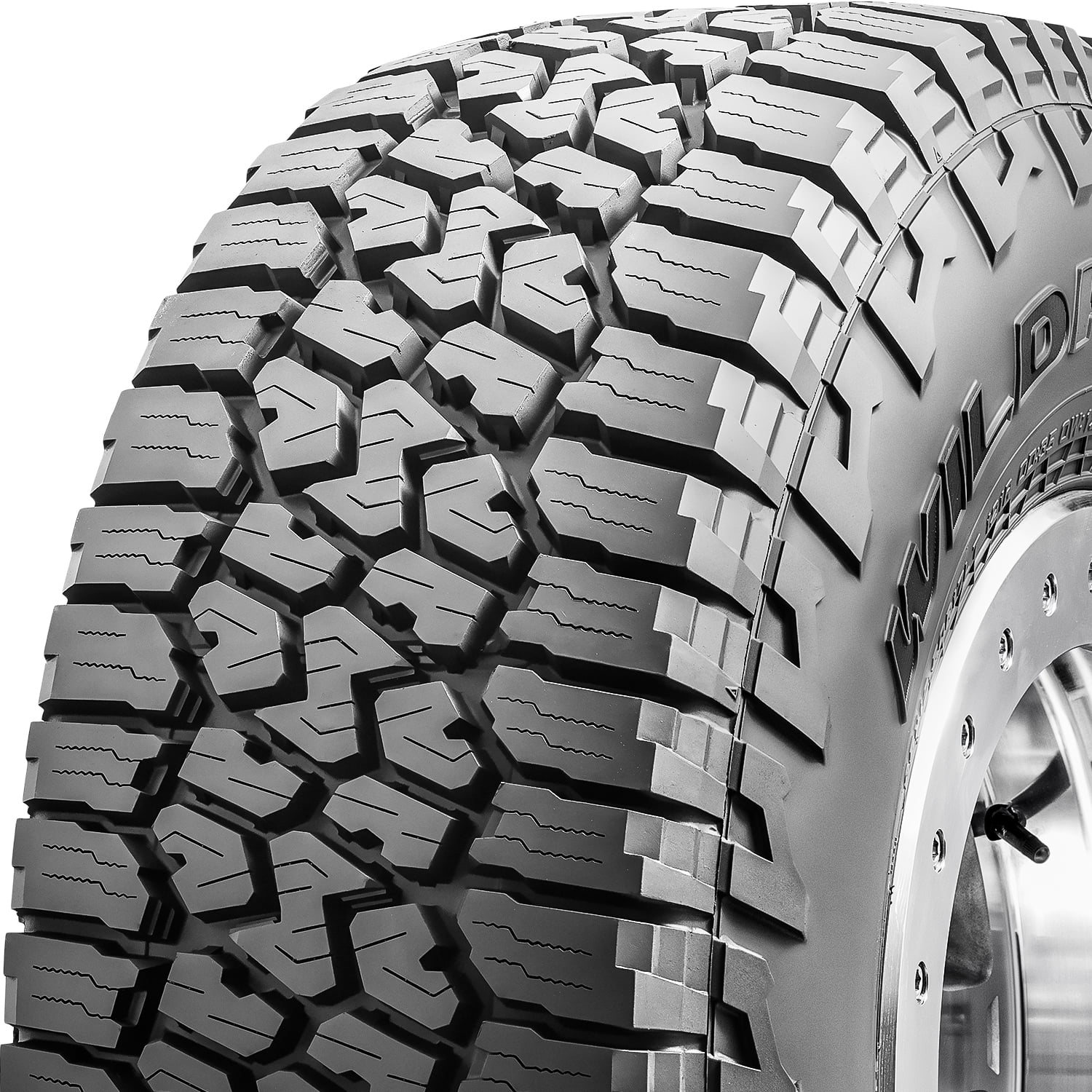Falken Wildpeak A/T3W LT245/70R17/10 119/116S BW All Terrain Tire Fits: 2015-18 Chevrolet Silverado 1500 SSV, 2010-13 Chevrolet Silverado 1500 XFE