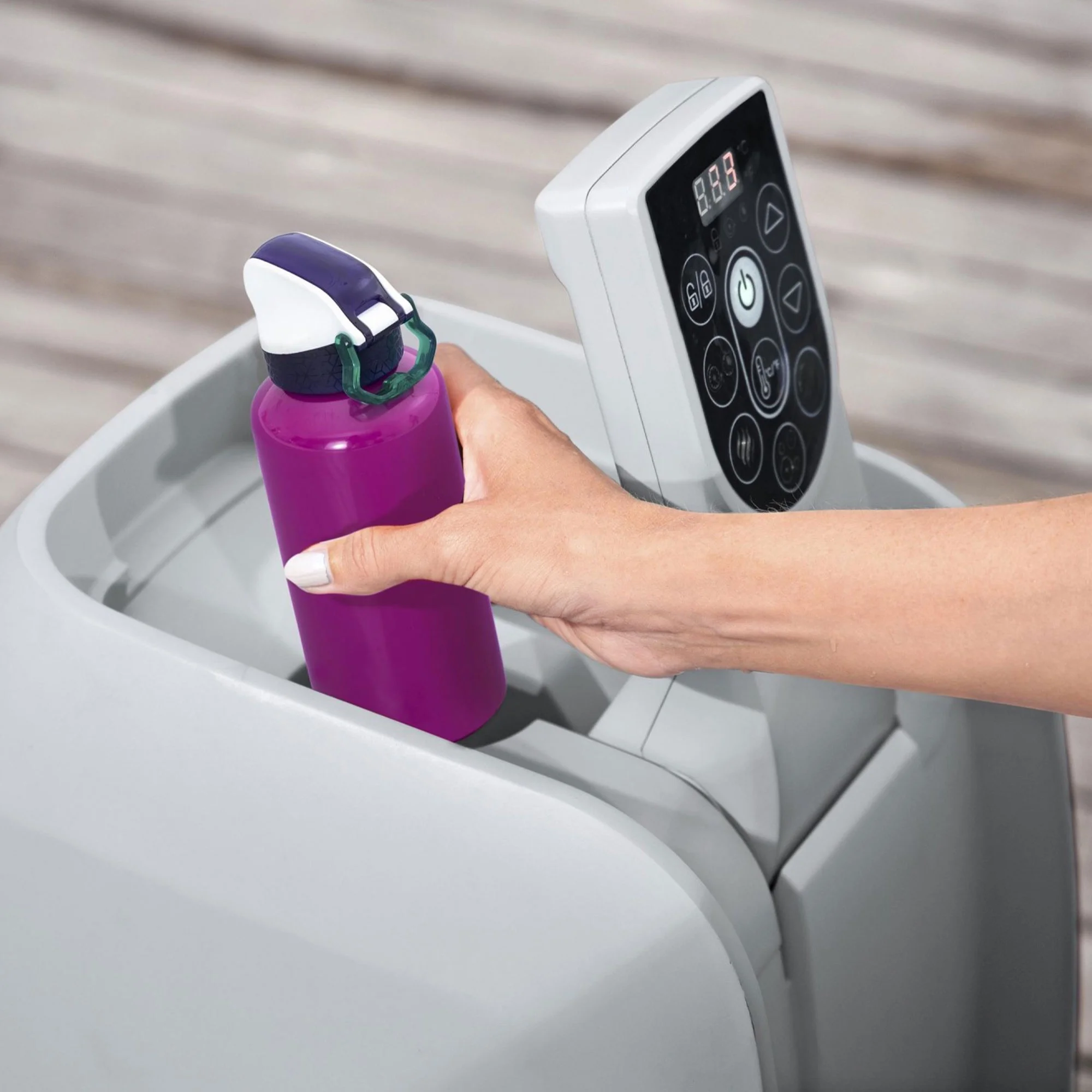 Bestway SaluSpa Bahamas 2 to 4 Person Inflatable Hot Tub, Energy-Efficient Spa