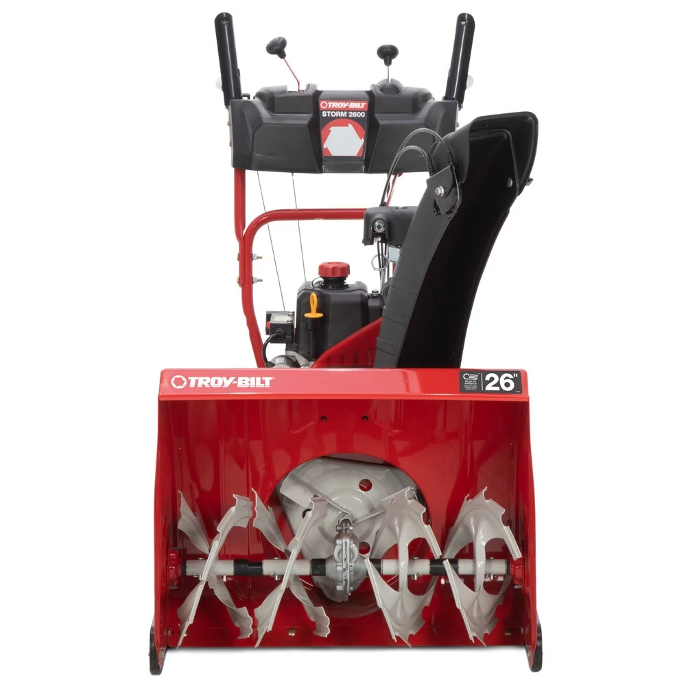 Troy-Bilt Storm 2600 26 in. 208 cc Two- Stage Gas Snow Blower with Electric Start Self Propelled