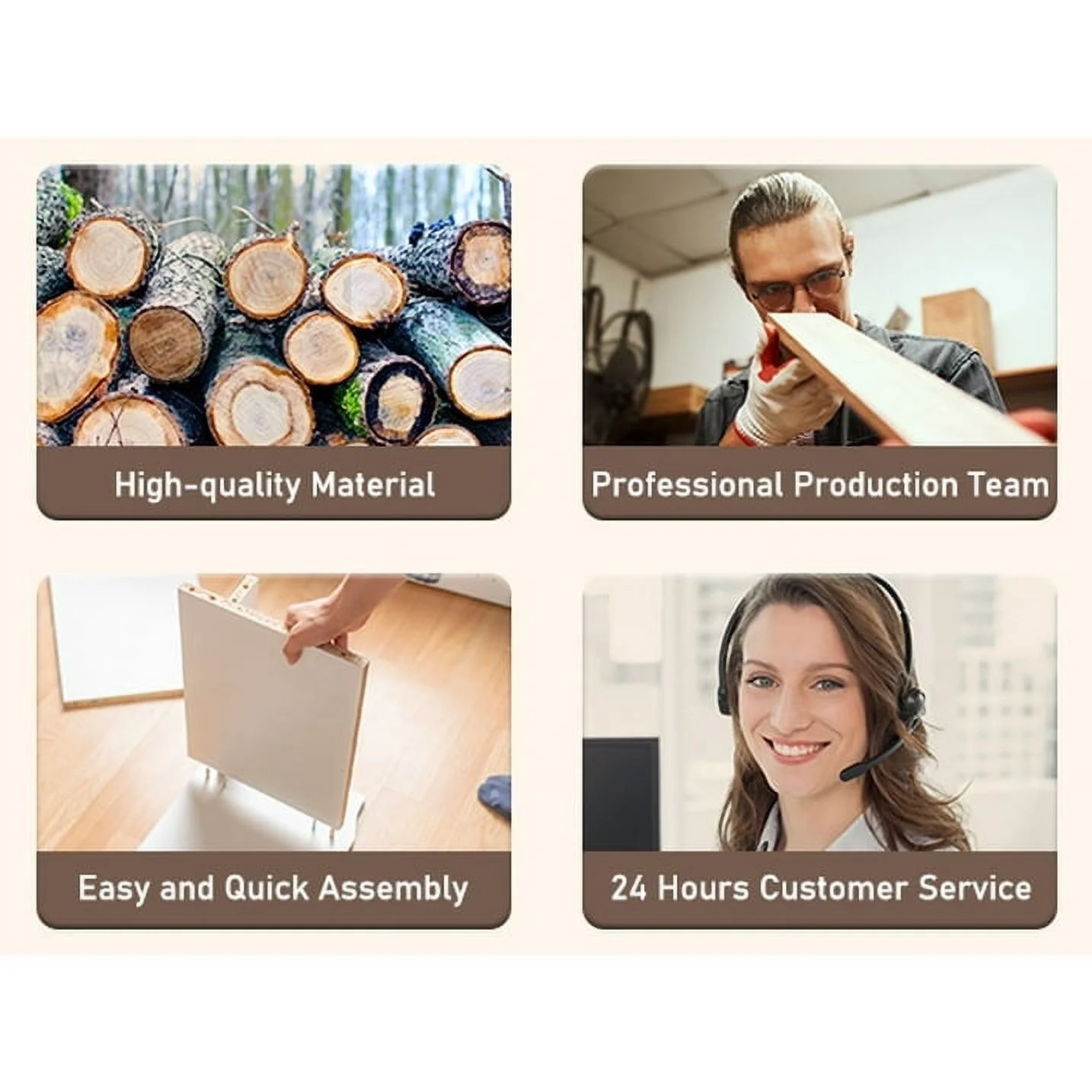 OKD Farmhouse Tall Corner Cabinet with Barn Door & Adjustable Shelves, 68