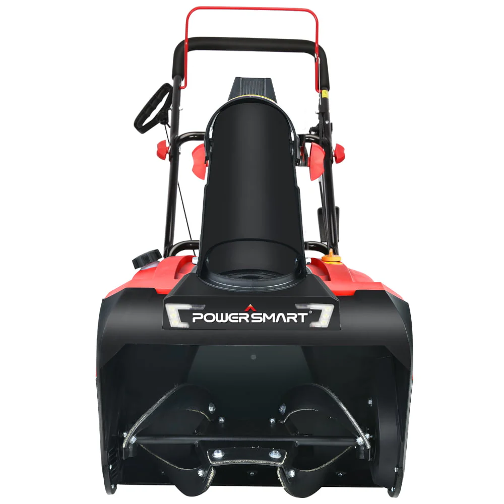 PowerSmart 21 inch Single Stage Gas Snow Blower with LED Light PSS1210LED